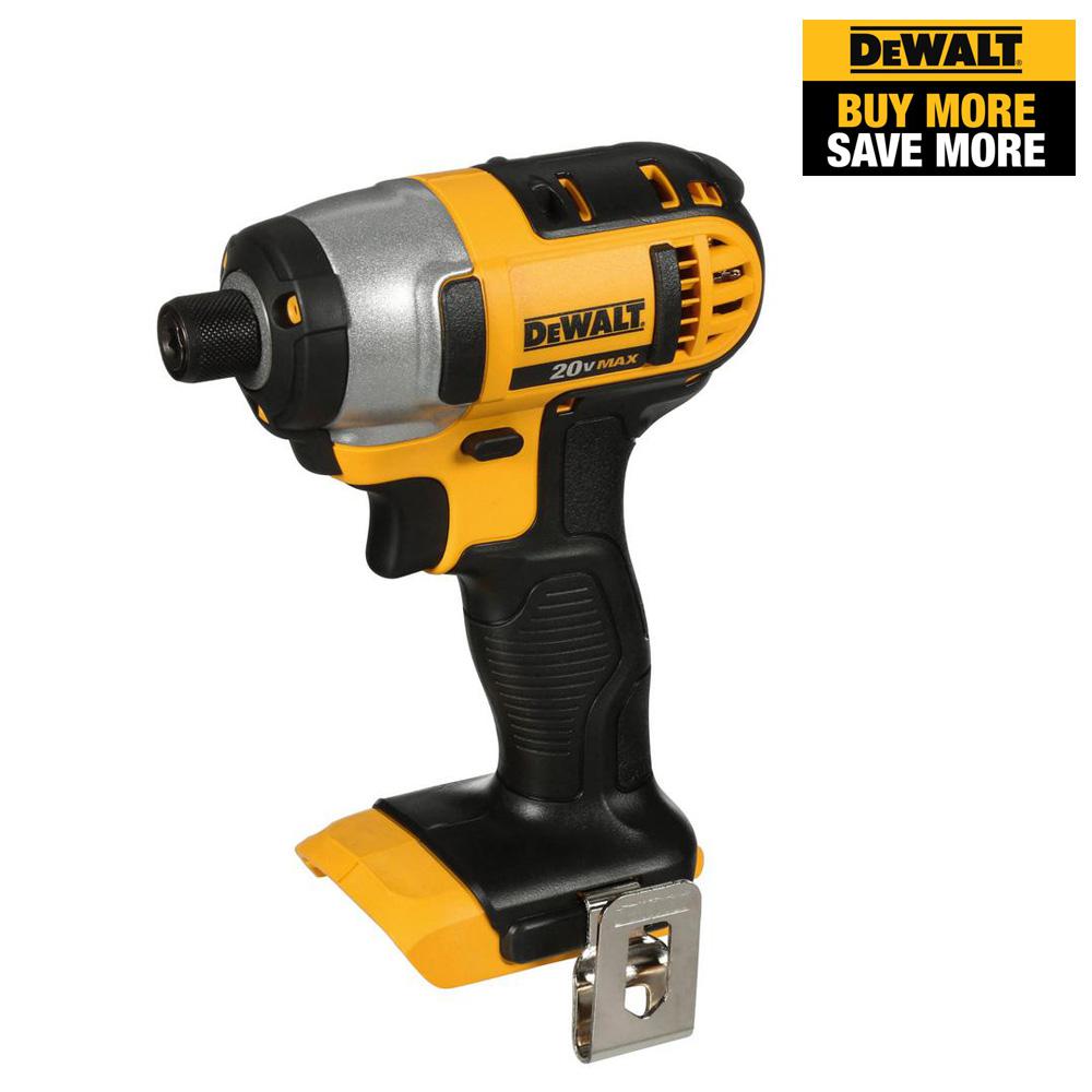 20-Volt MAX Lithium-Ion Cordless 1/4 in. Impact Driver (Tool-Only)