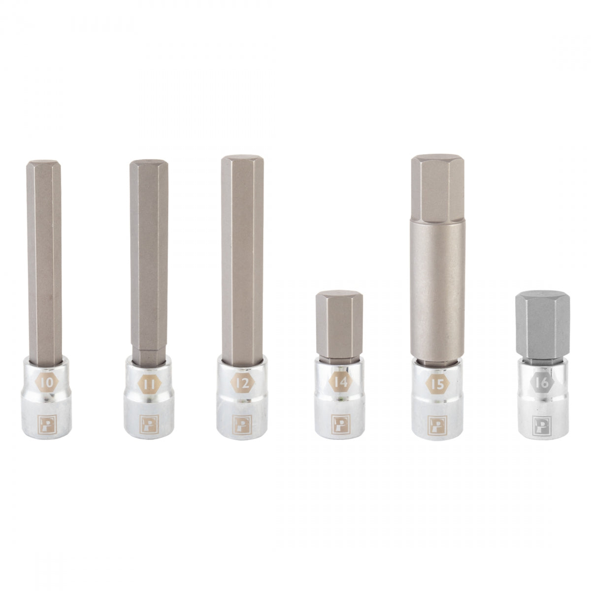 Pedro's Large Sizes Hex Bit Set - 6 piece