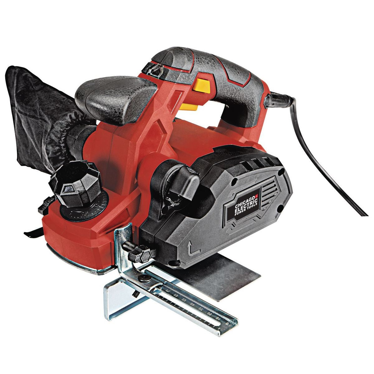 3-1/4 in. 7.5 Amp Heavy Duty Electric Planer With Dust Bag