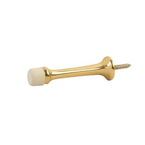 61 Ives Brass Base Door Stop