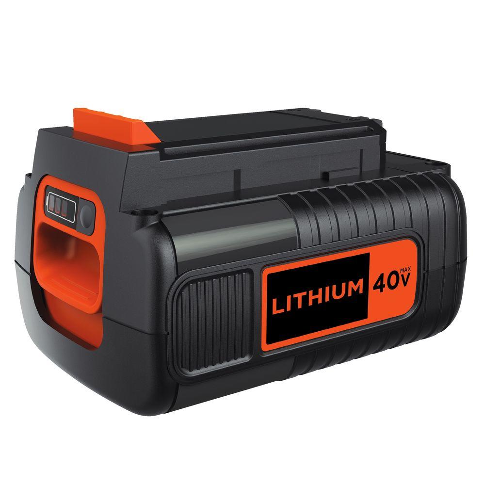 40-Volt MAX Lithium-Ion Battery Pack 2.0Ah