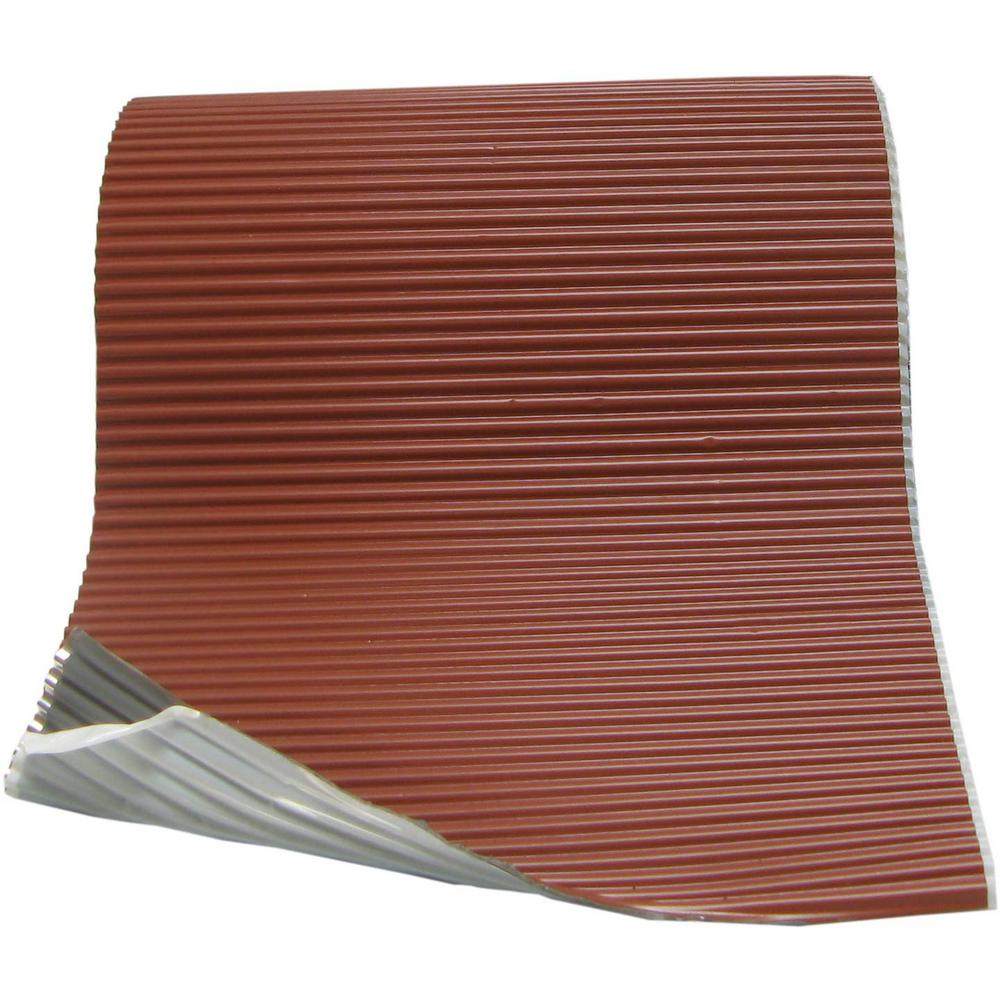 11.8 in. x 196.85 in. Aluminum Duroflex Corrugated Step Flashing