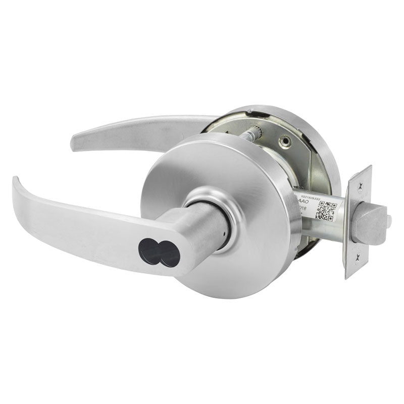 Sargent 28-70-7G37-LP Classroom Cylindrical Lever Lockset, SFIC Less Core, L Rose, P Lever, Grade 2