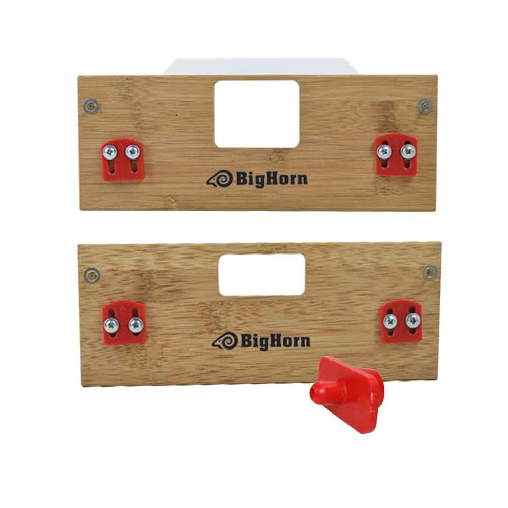 ‘A’ Latch & Strike Template Kit – Finish Size 1-Inch x 2-1/4-Inch – Replaces Templaco LS-166A