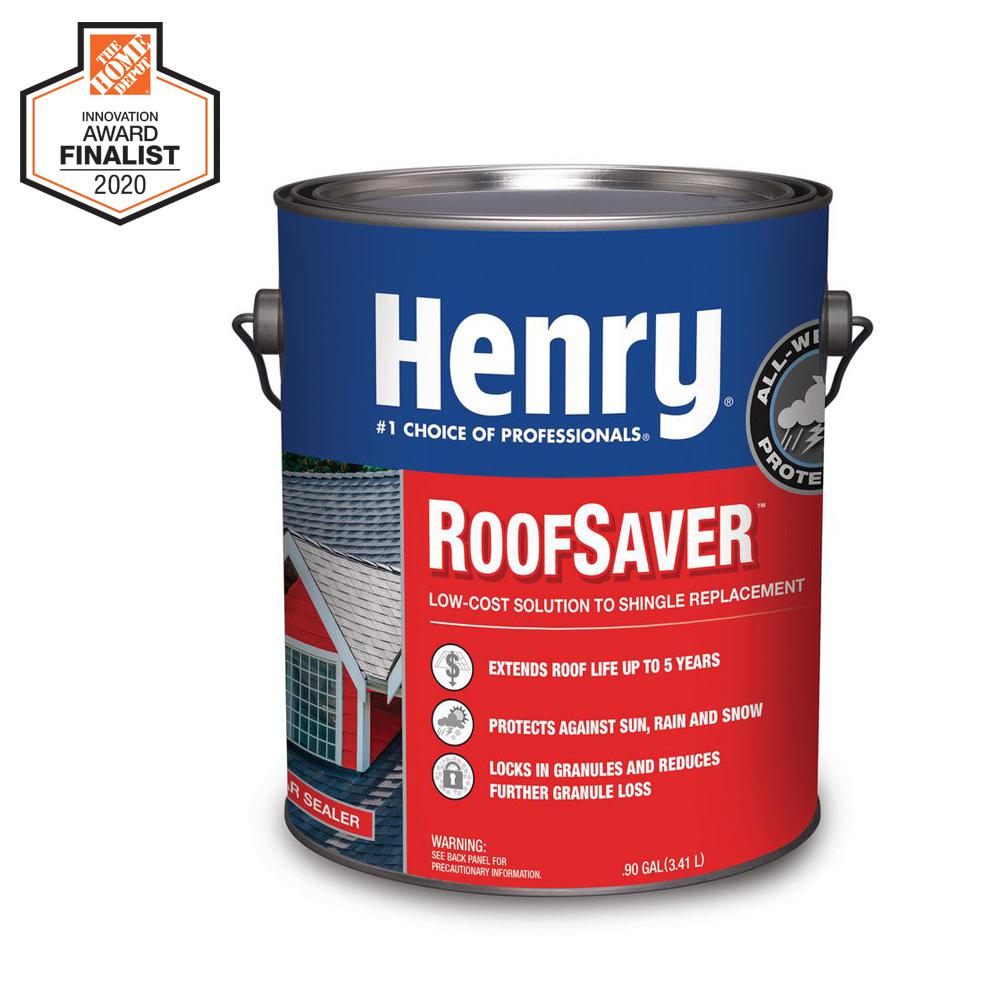 812 RoofSaver Clear Sealer Shingle Coating to Extend Shingle Life – 0.90 Gal