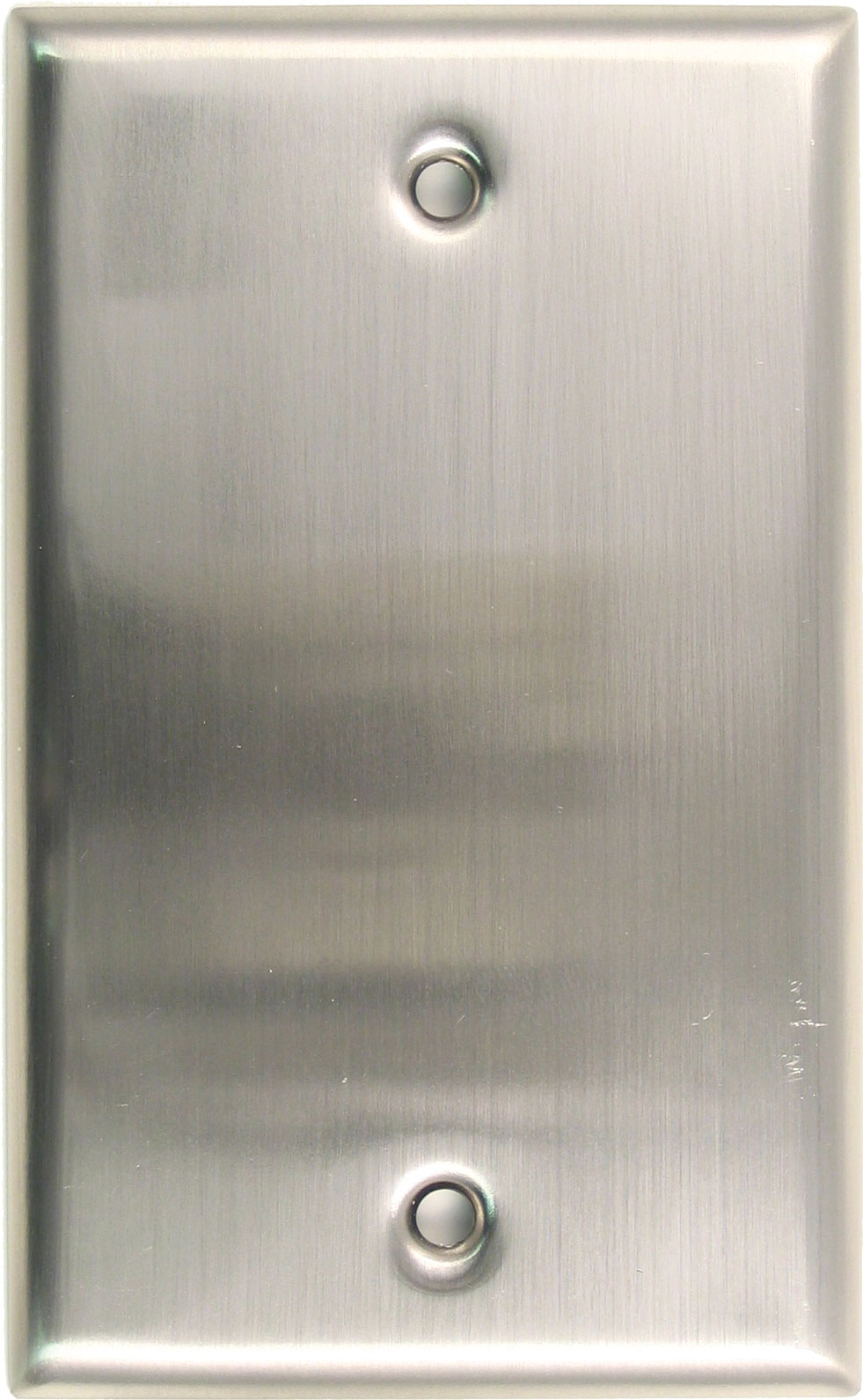 Rusticware 780SN Single Blank Switch Plate Satin Nickel Finish