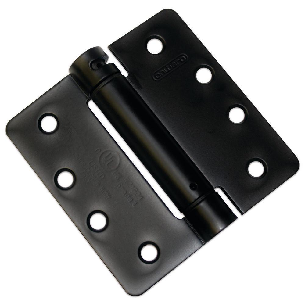 4 in. x 4 in. Full Mortise Adjustable Spring Hinge