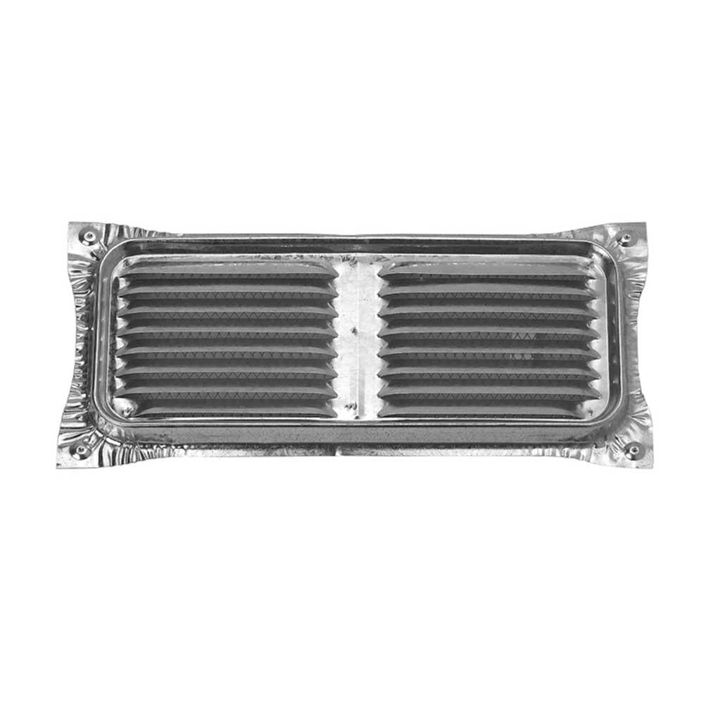 14 in. x 6 in. Galvanized Steel Foundation Vent