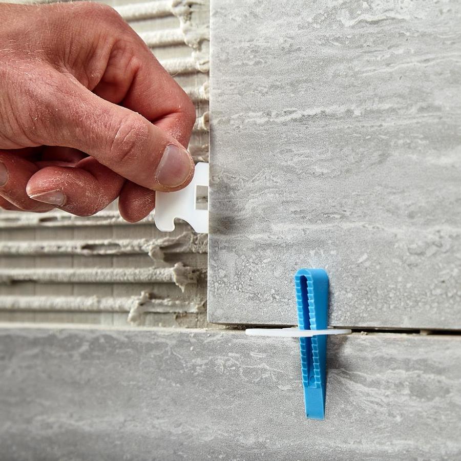 Project Source 100-Pack 2.36-in W x 0.51-in L Plastic Tile Spacer