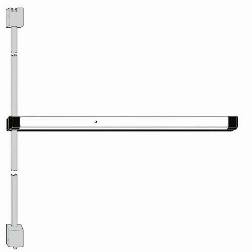 8211-36 Adams Rite Narrow Stile Vertical Rod Exit Device (628)