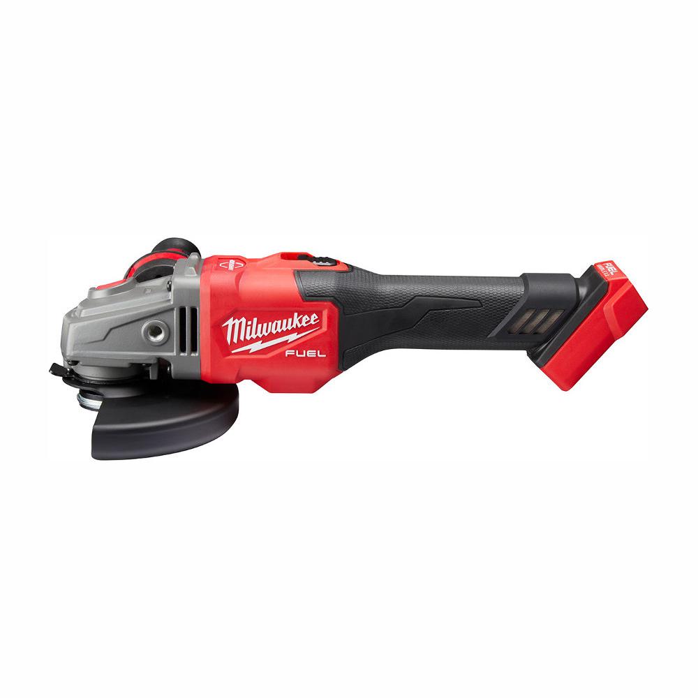 M18 FUEL 18-Volt Lithium-Ion Brushless Cordless 4-1/2 in./6 in. Grinder with Slide Switch with Lock On (Tool-Only)