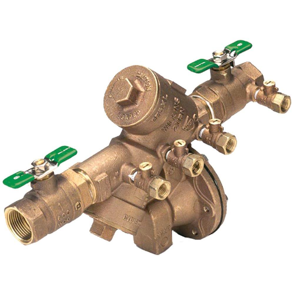 1 in. Brass Reduced Pressure Backflow Preventer