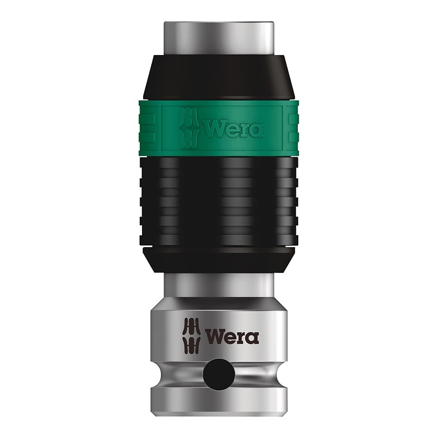 Wera 8784 A1 Zyklop 1/4" adaptor, 1/4'' Hex drive with Quick Release