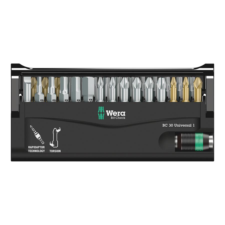 Wera Bit-Check 30 Universal 1, Kit