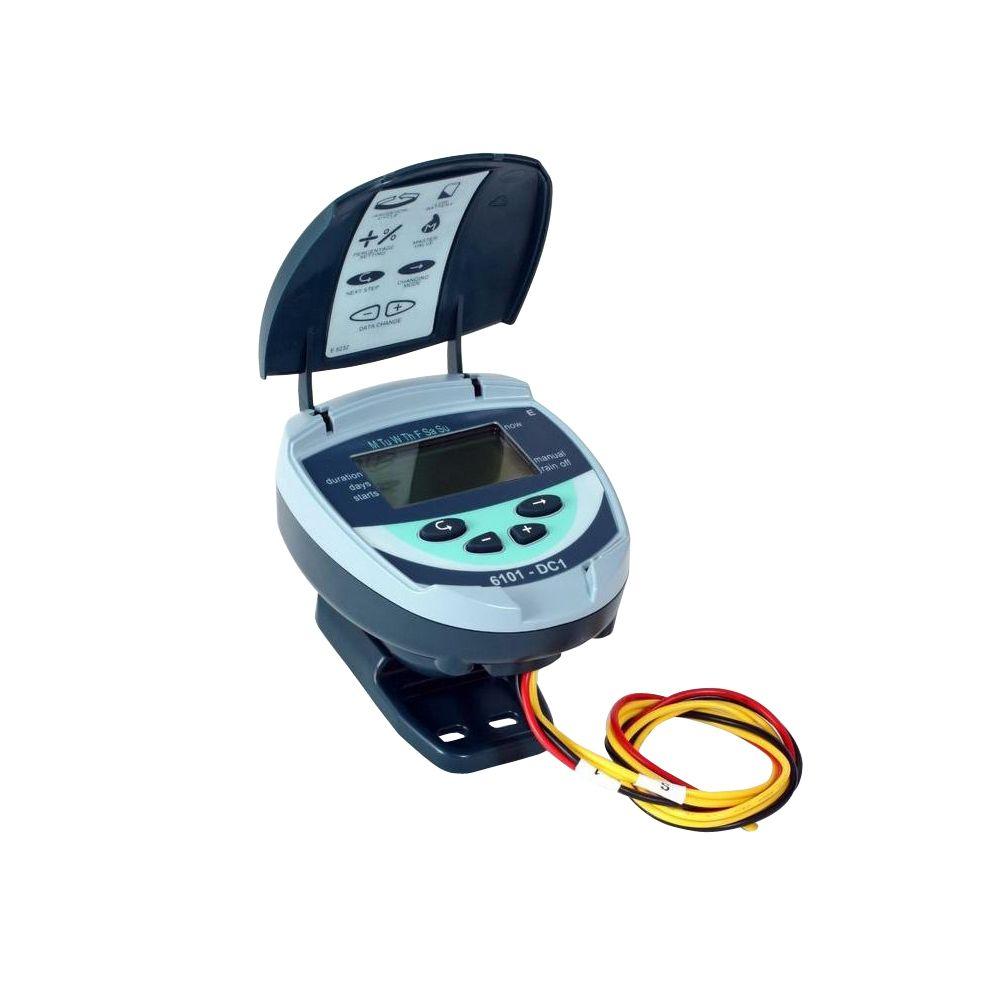 61012 Battery Operated Waterproof Controller with 1.5 in. Inline Valve and DC Latching Solenoid