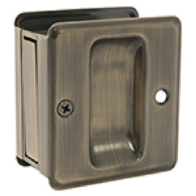 Ives Commercial 990A5 Aluminum Passage Sliding Door Pull Antique Brass Finish