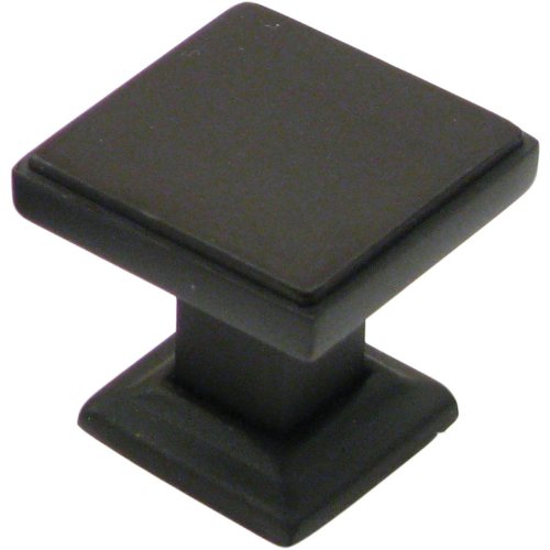 Rusticware 991ORB 1-1/8" Modern Square Cabinet Knob Oil Rubbed Bronze Finish
