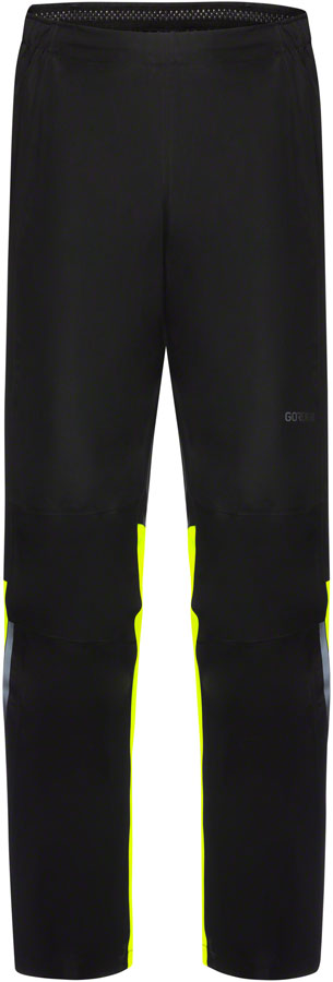 Gorewear Glidewheel Gore-Tex Pants - Black/Yellow, Men's, Large