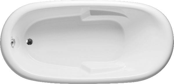 Americh AL7240PA2 Alesia 72" x 40" Drop In Platinum Combo 2 Tub
