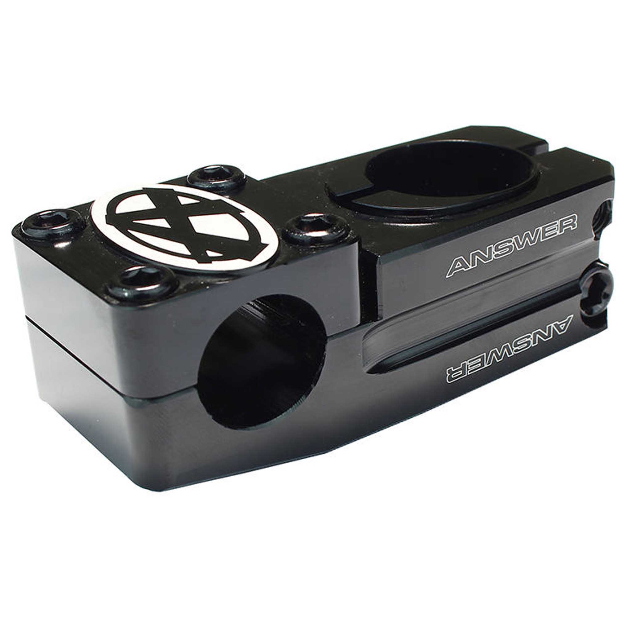 AnswerBMX Dual Length Pro XL Stem, (22.2) 50/57mm, Black