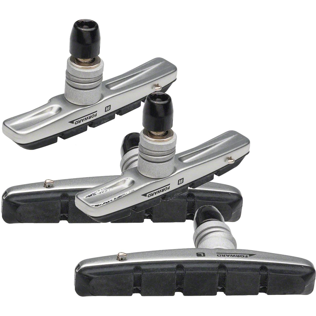 Pack of 2 Pairs of Shimano XT M770 V-Brake Mountain Pads With Holders