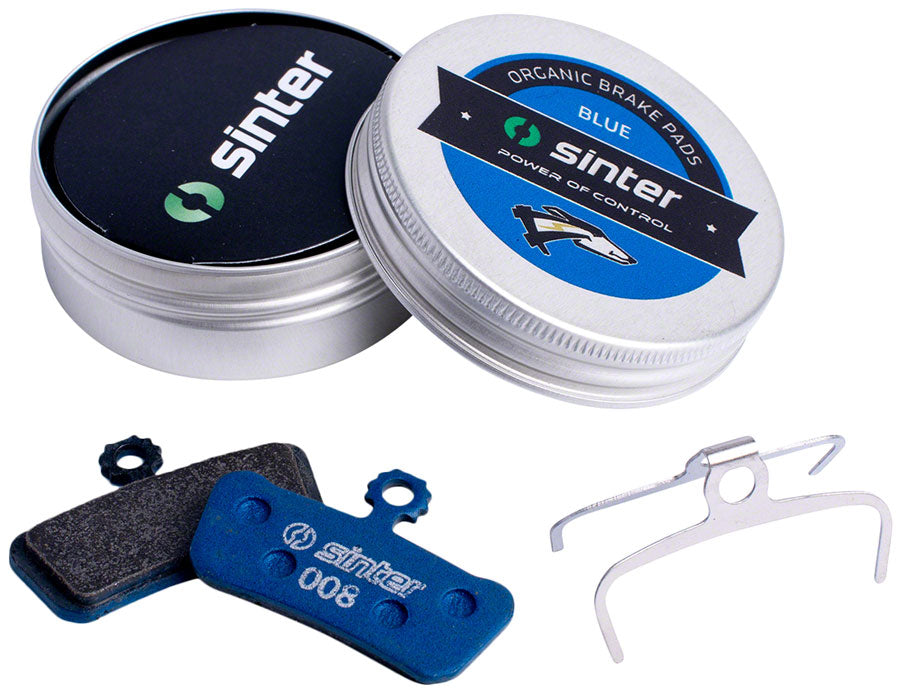 Sinter Blue s530 Compound Organic Disc Brake Pads - Avid/SRAM, Sinter Type 008, One Pair