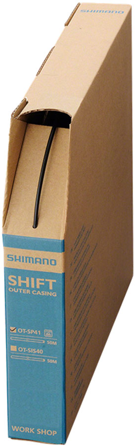 Shimano OT-SP41 Derailleur Housing - 4mm x 50m Box, Black