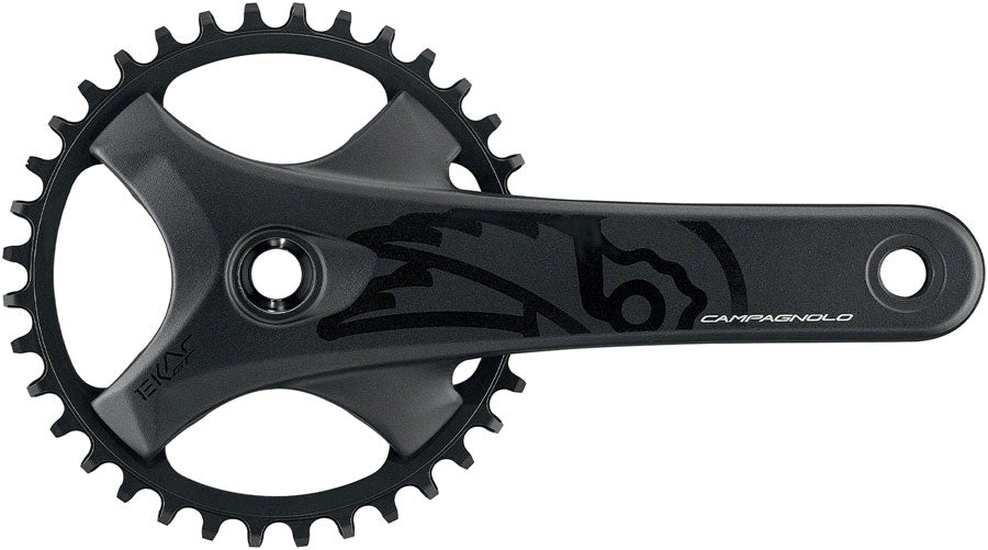 Campagnolo EKAR GT Crankset - 170mm, 13-Speed, 40t, 123mm BCD, Campagnolo Ultra-Torque Spindle Interface, Black