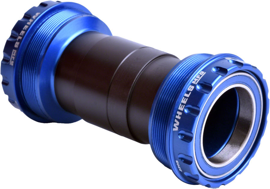 Wheels Manufacturing T47 Outboard Bottom Bracket - For 30mm Spindle, ABEC-3 Bearings, Fits Frames with 68mm-100mm BB
