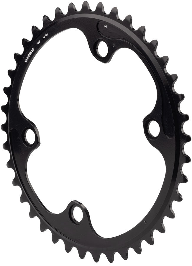 Shimano Dura-Ace FC-R9200 12-Speed Chainring - 40t, Asymmetric 110 BCD, Black, NJ