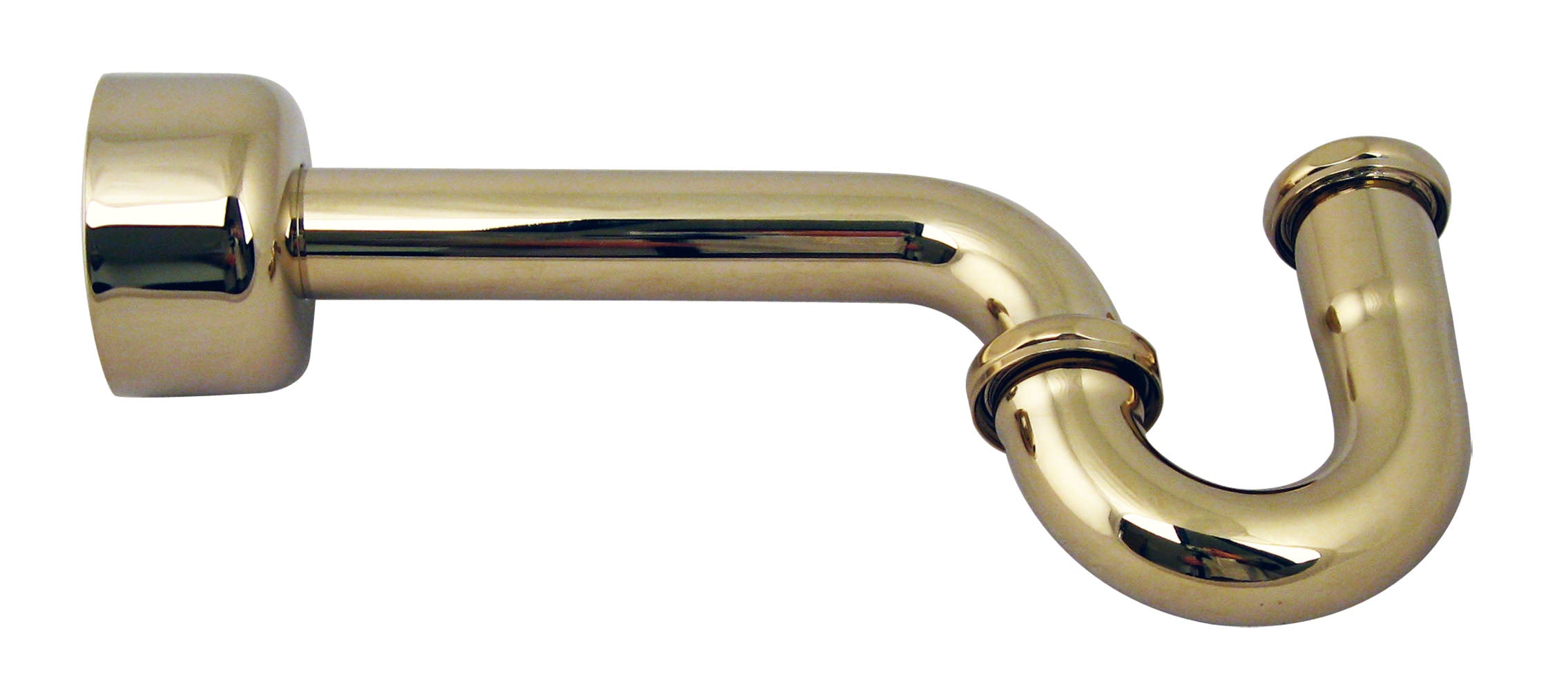 Westbrass D400-1 1-1/2 in. x 1-1/2 in. P-Trap with High Box Flange