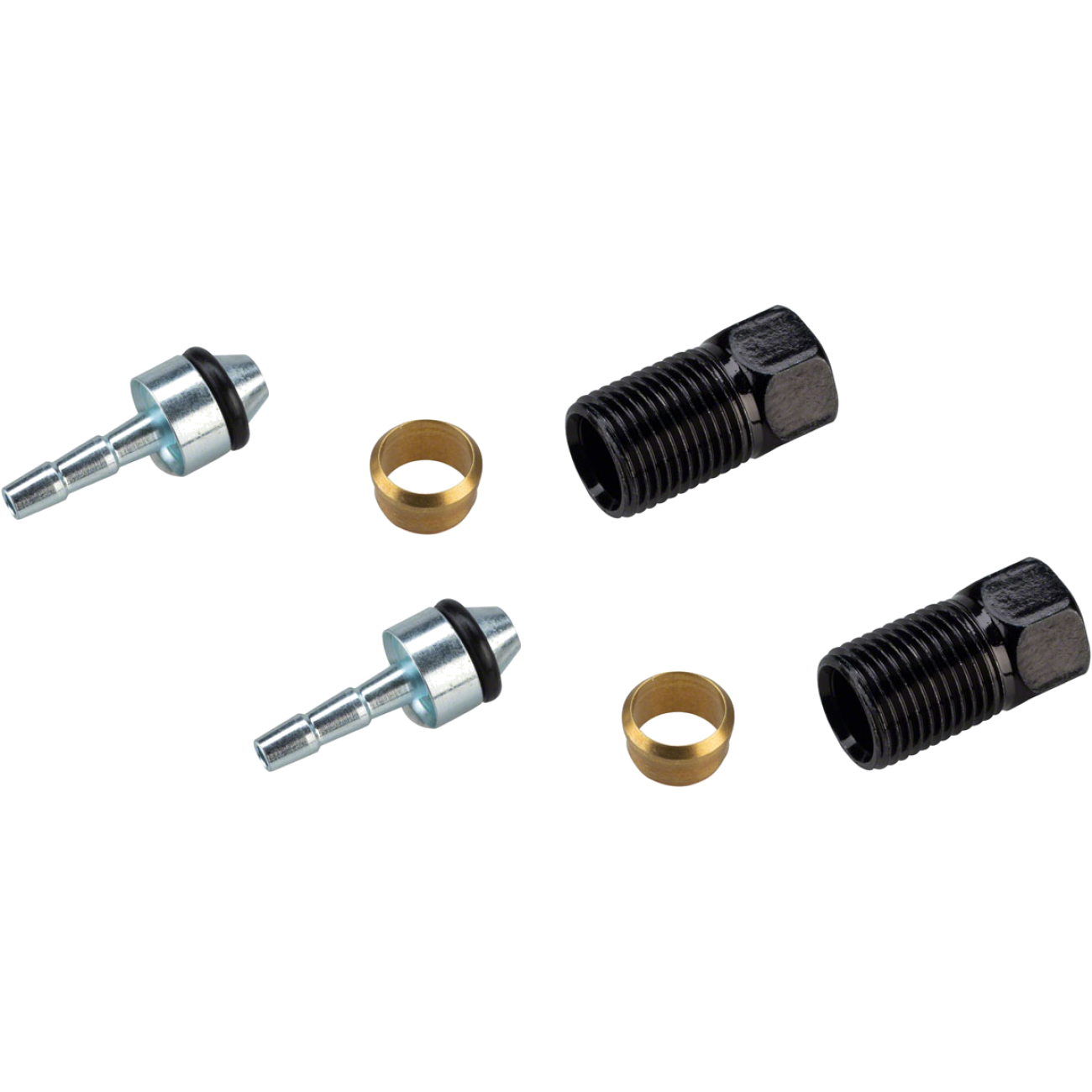 Pack of 2 Promax Solve/ Lucid / Lucid P4 Disc Brake Hose Fitting Kit