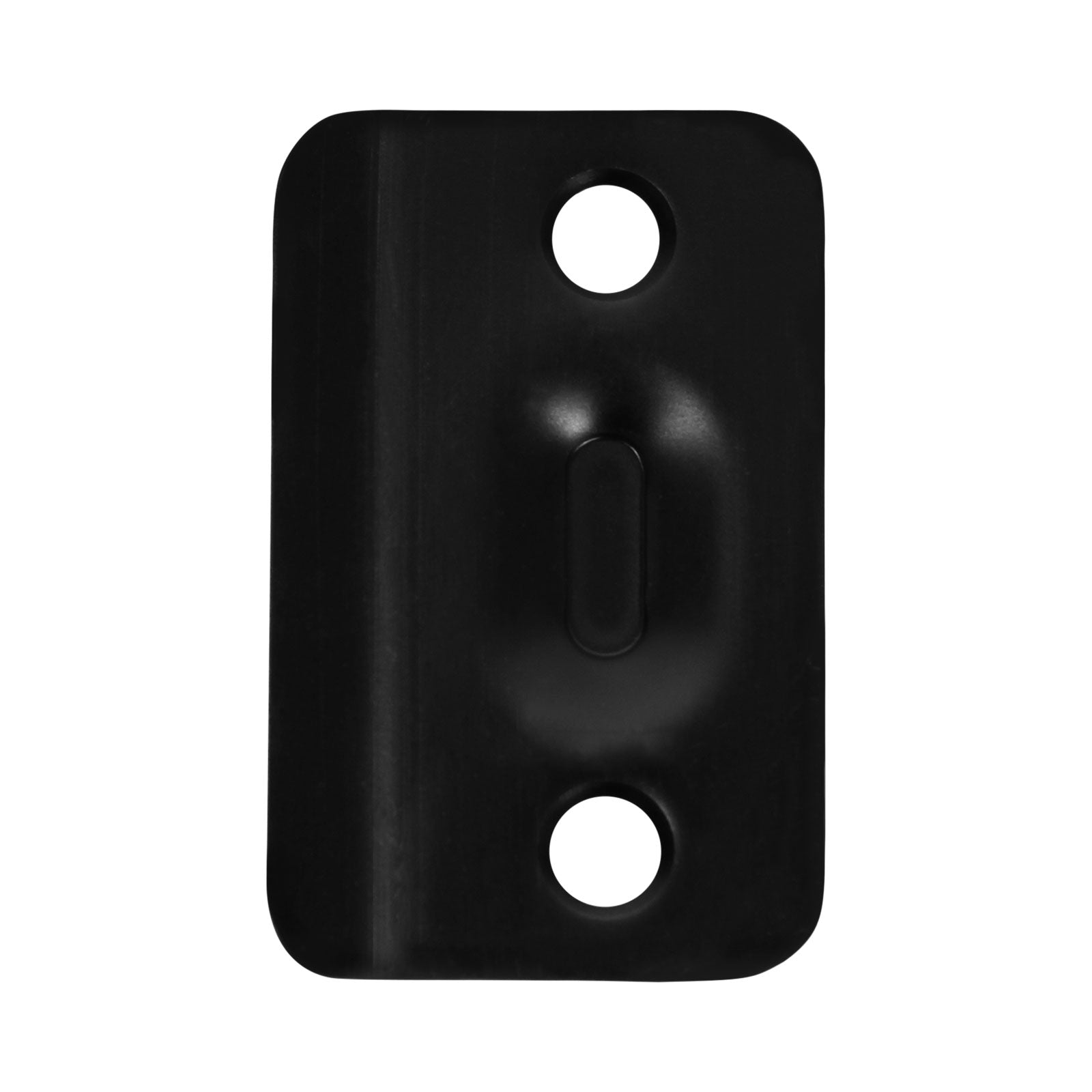 Pamex DD05100BL Round Corner Strike for Ball Catch Matte Black Finish