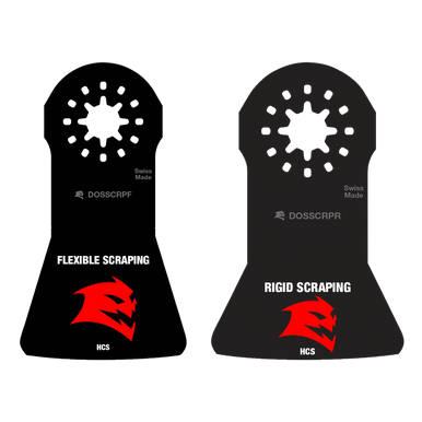 Freud Diablo DOSSCRP2 Oscillating Scraper Set for Adhesive Removal 2 Pack Starlock High Carbon Steel
