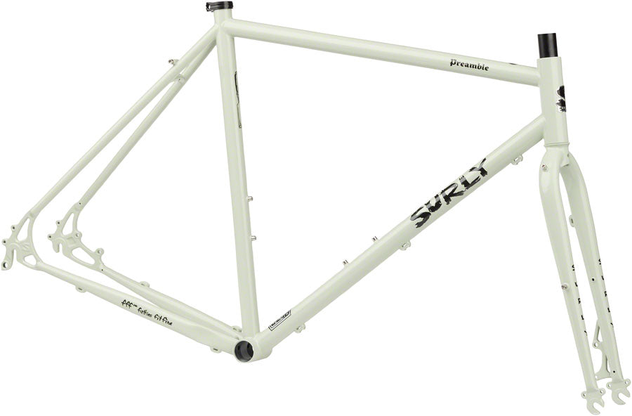 Surly Preamble Frameset - 700c, Steel, Best Buds Green, Medium