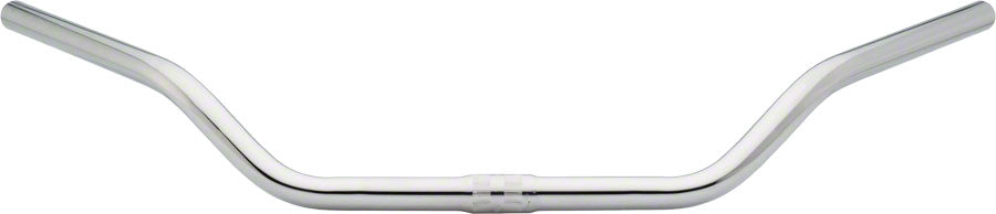 Wald 898 Gull Wing Steel Handlebar Clamp 25.4 Rise 76 Chrome Steel Mountain 22