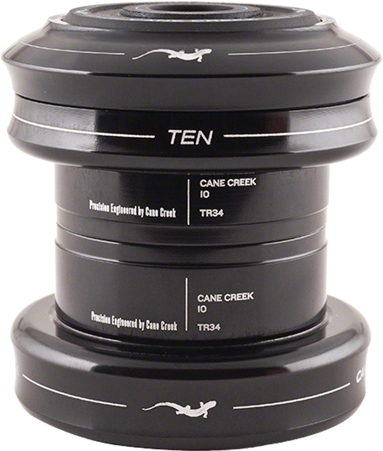 Cane Creek 10 Series Complete Headset EC34/28.6mm Upper EC34/30.0mm Lower Black