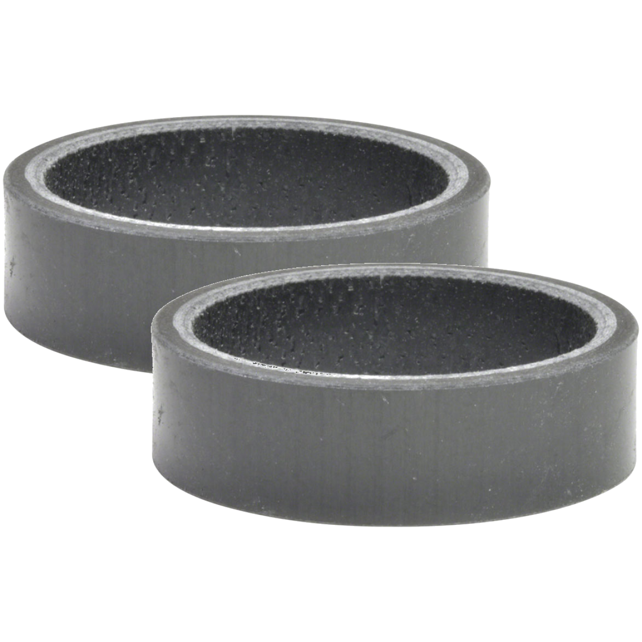 2 Pack Wheels Manufacturing Carbon Headset Spacer - 1-1/8", 10mm, Gloss, 1-Each