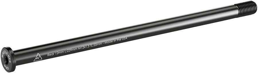 Wheels Manufacturing Rear Thru Axle - M12 x 1.5 x 20, 229mm