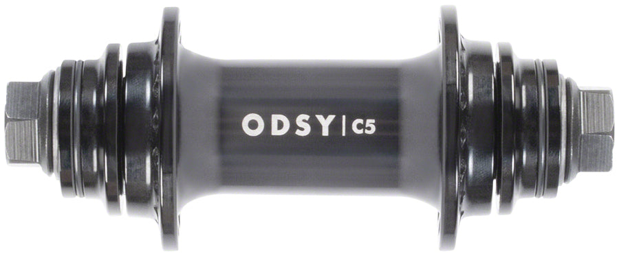 Odyssey C5 Hub - Front, 36H, 3/8", Black Lightweight And Durable