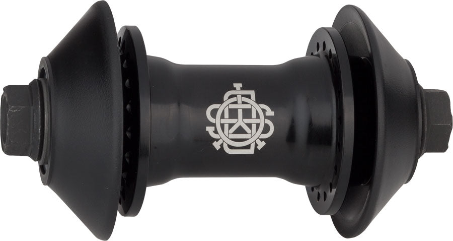 Odyssey Vandero Pro BMX Hub Front Black 36H 3/8" Female Axle Sealed Bearing