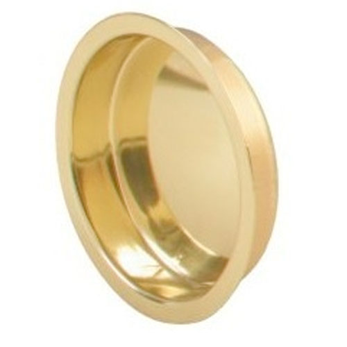 221 Ives Brass Flush Pull