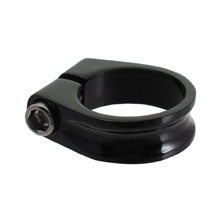 Kalloy SC-201 Seat Clamp w/ Bolt, 34.9mm Black