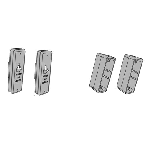 8310-3822T LCN Actuator, Jamb Surface Mount Package