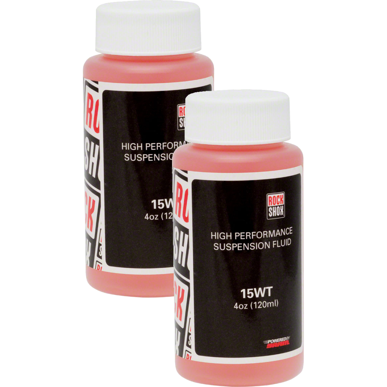 Pack of 2 RockShox Suspension Oil, 15wt, 120ml Bottle, Lower Legs