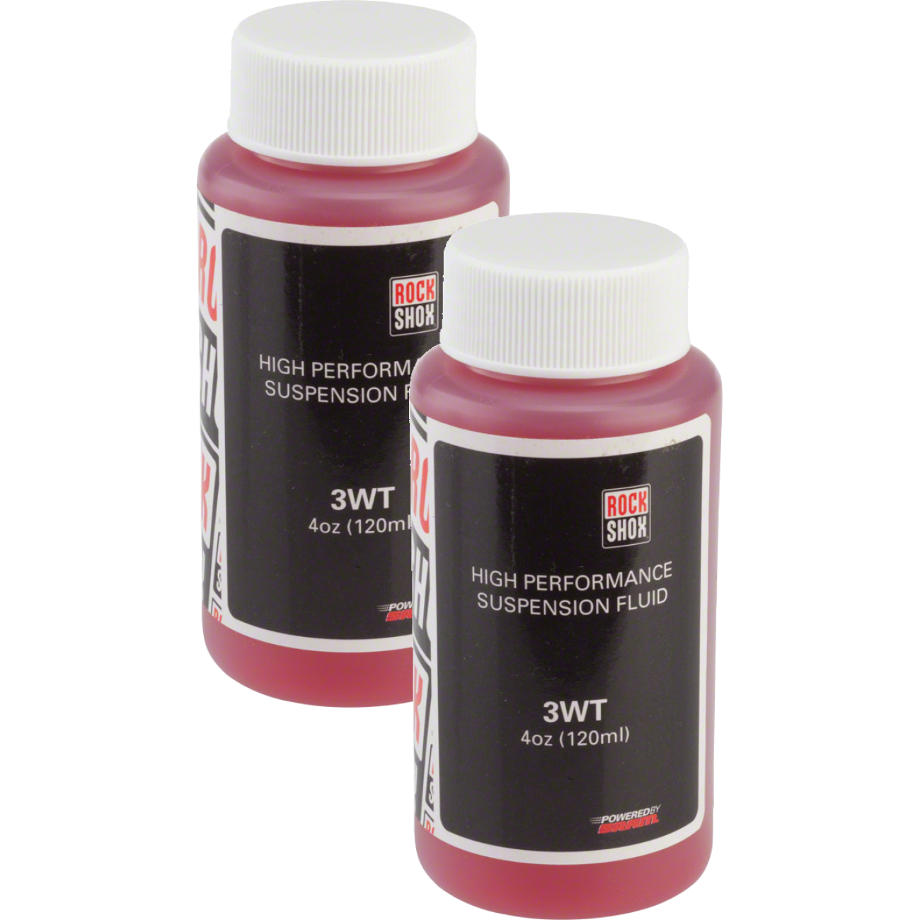 Pack of 2 RockShox Suspension Oil, 3wt, 120ml Bottle