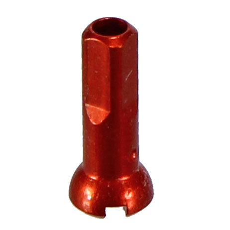 Sapim Secure Lock Alloy Nipple, 14g/14mm, Orange, 100/Count