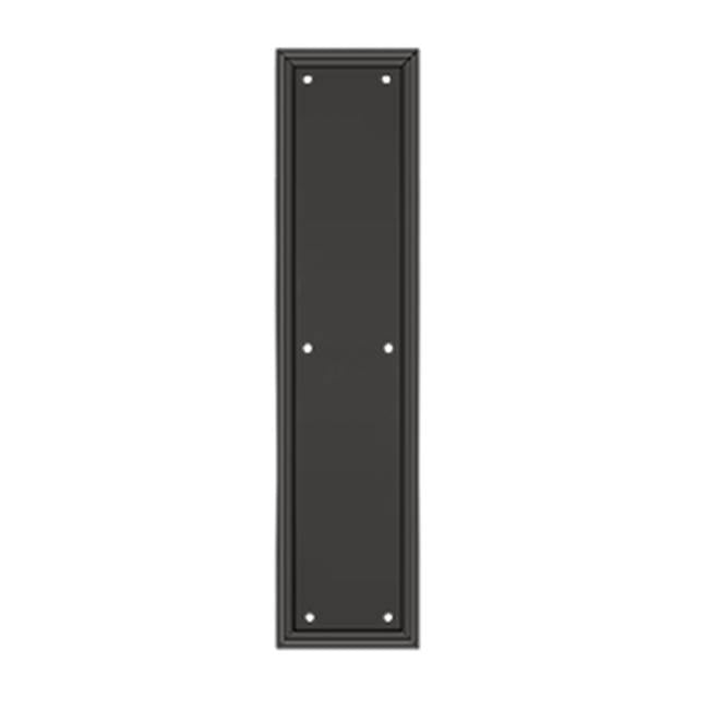 Deltana PP2280U Framed Push Plate, HD, 3 1/2 x 15