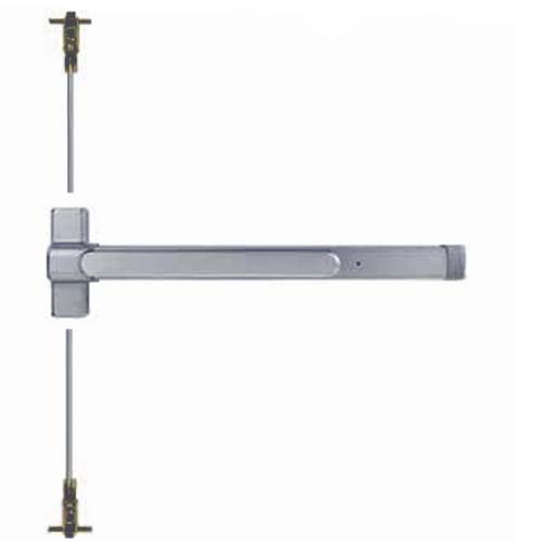 QED126 36" 7' Stanley Concealed Verticle Rod 36" Exit Device Fire Rated