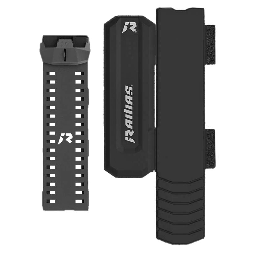 Railias SportRail with Strap Pad, Long, Black NLS